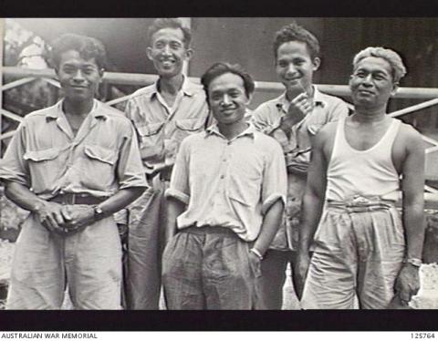 SYMPATHISERS WHO ELECTED TO DISEMBARK FROM THE TRANSPORT SHIP ESPERANCE BAY RATHER THAN RETURN TO BATAVIA