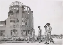 Australian soldiers in Hiroshima
