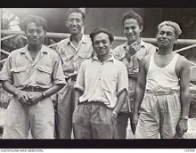 SYMPATHISERS WHO ELECTED TO DISEMBARK FROM THE TRANSPORT SHIP ESPERANCE BAY RATHER THAN RETURN TO BATAVIA