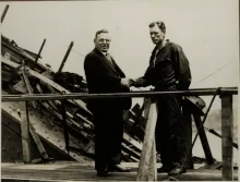 MLA Davidson congratulates Vince Kelly